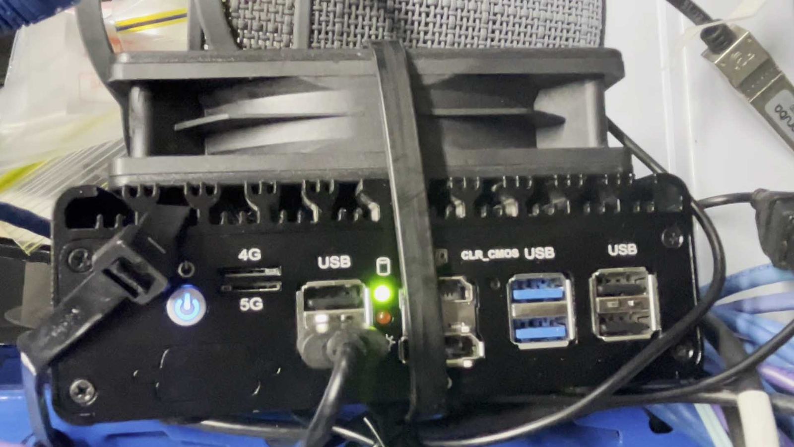 A pfSense/OPNsense firewall router, the kind of infrastructure behind a proper network security review.